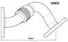 VW 038131521AJ Pipe, EGR valve